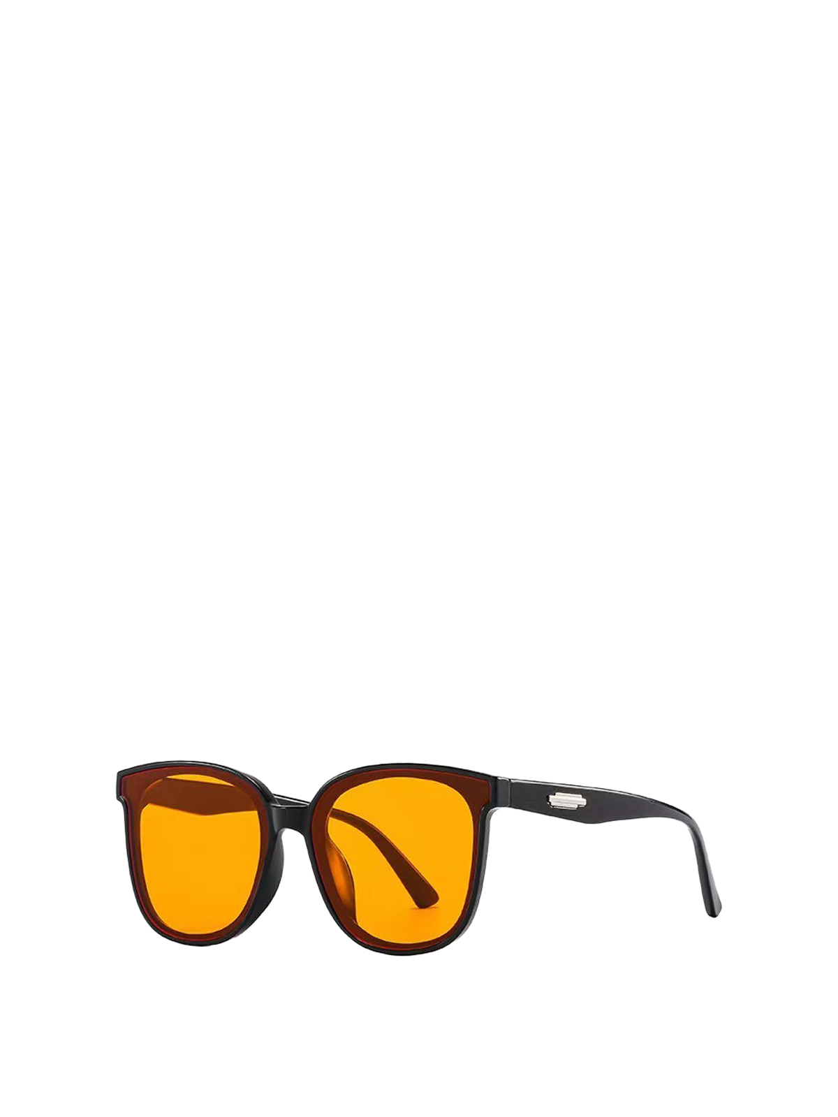 QF New Round Large Frame Sunglasses