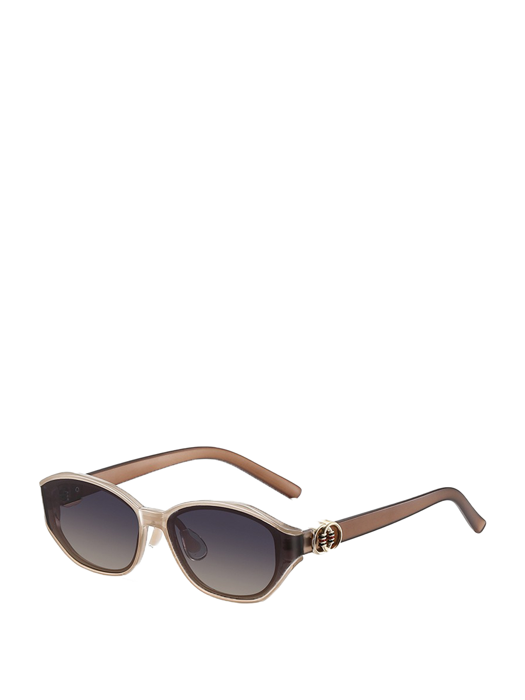 QF New Oval Cat Eye Sunglasses