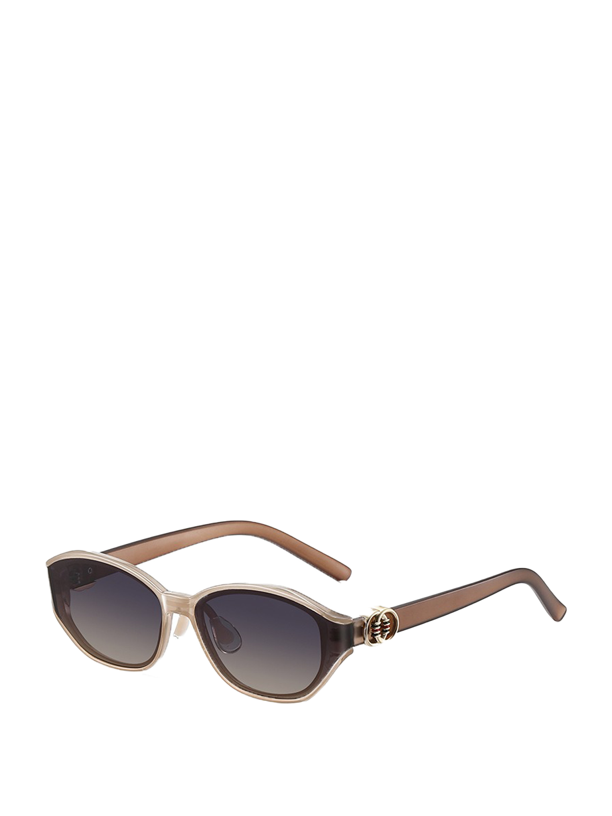 QF New Oval Cat Eye Sunglasses