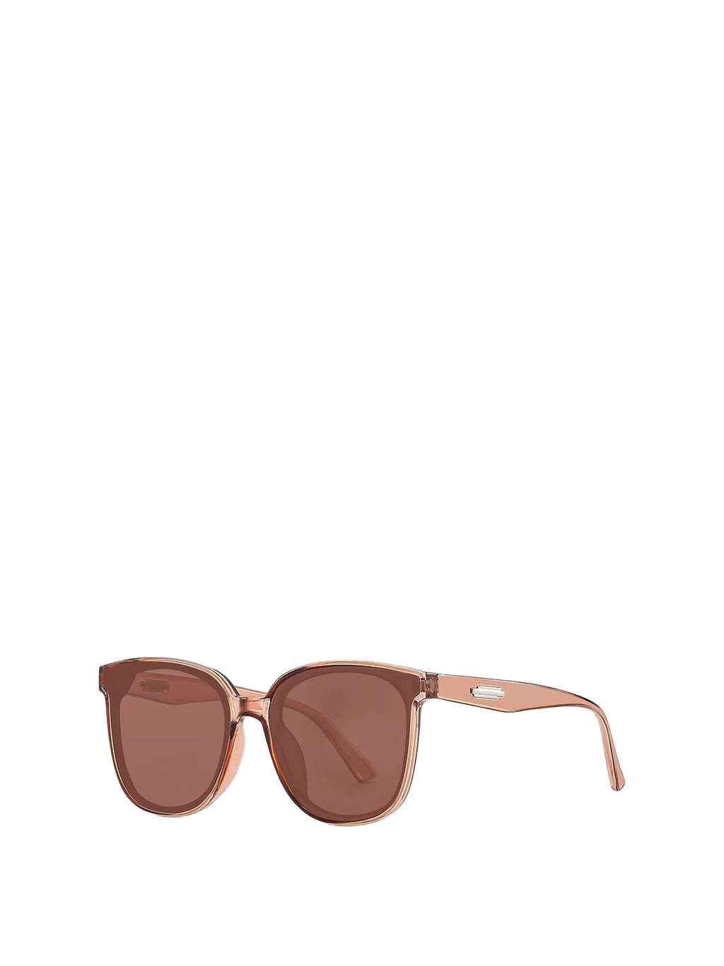 QF New Round Large Frame Sunglasses
