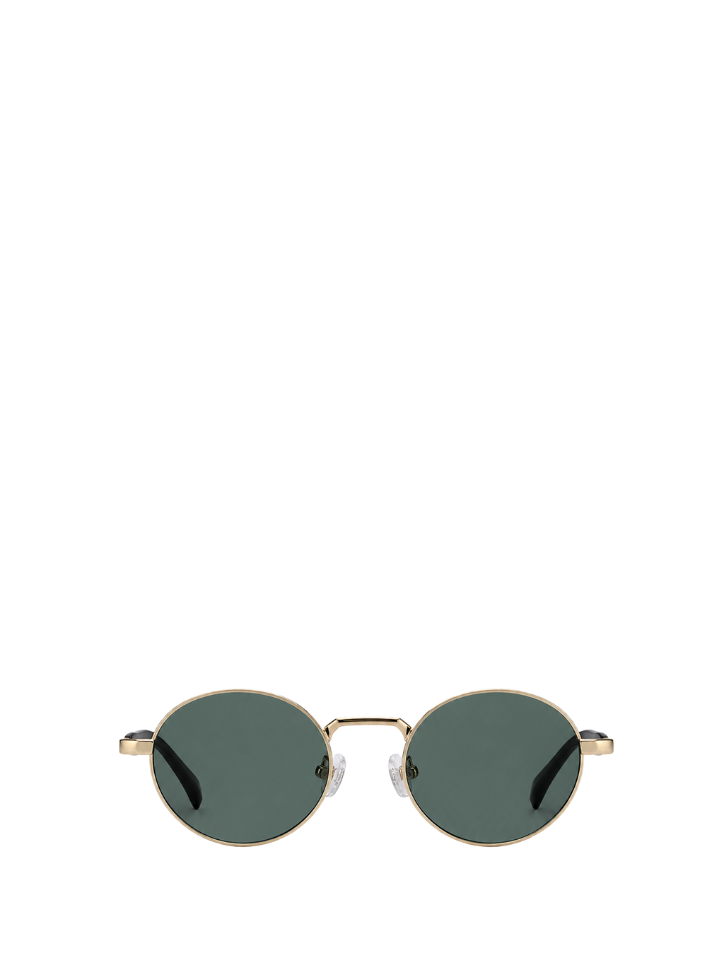 QF New Oval Retro Fashion Sunglasses for Street Style
