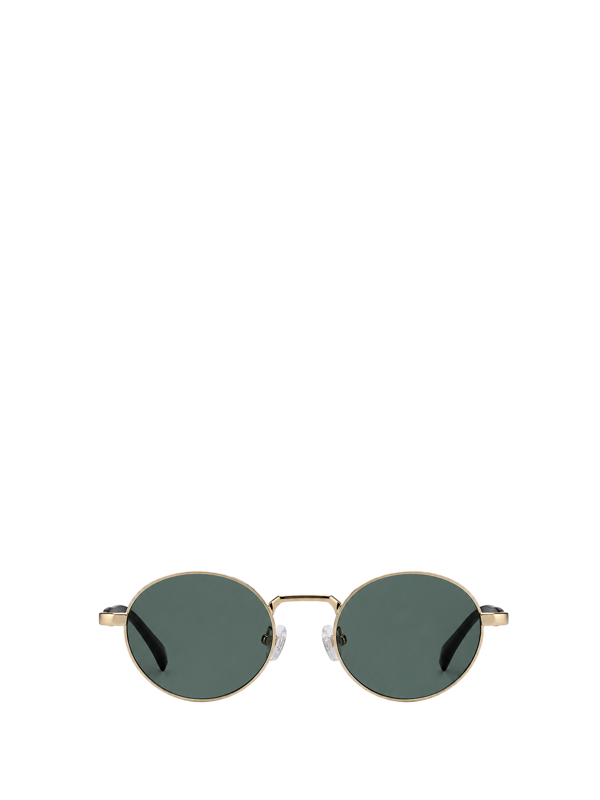 QF New Oval Retro Fashion Sunglasses for Street Style