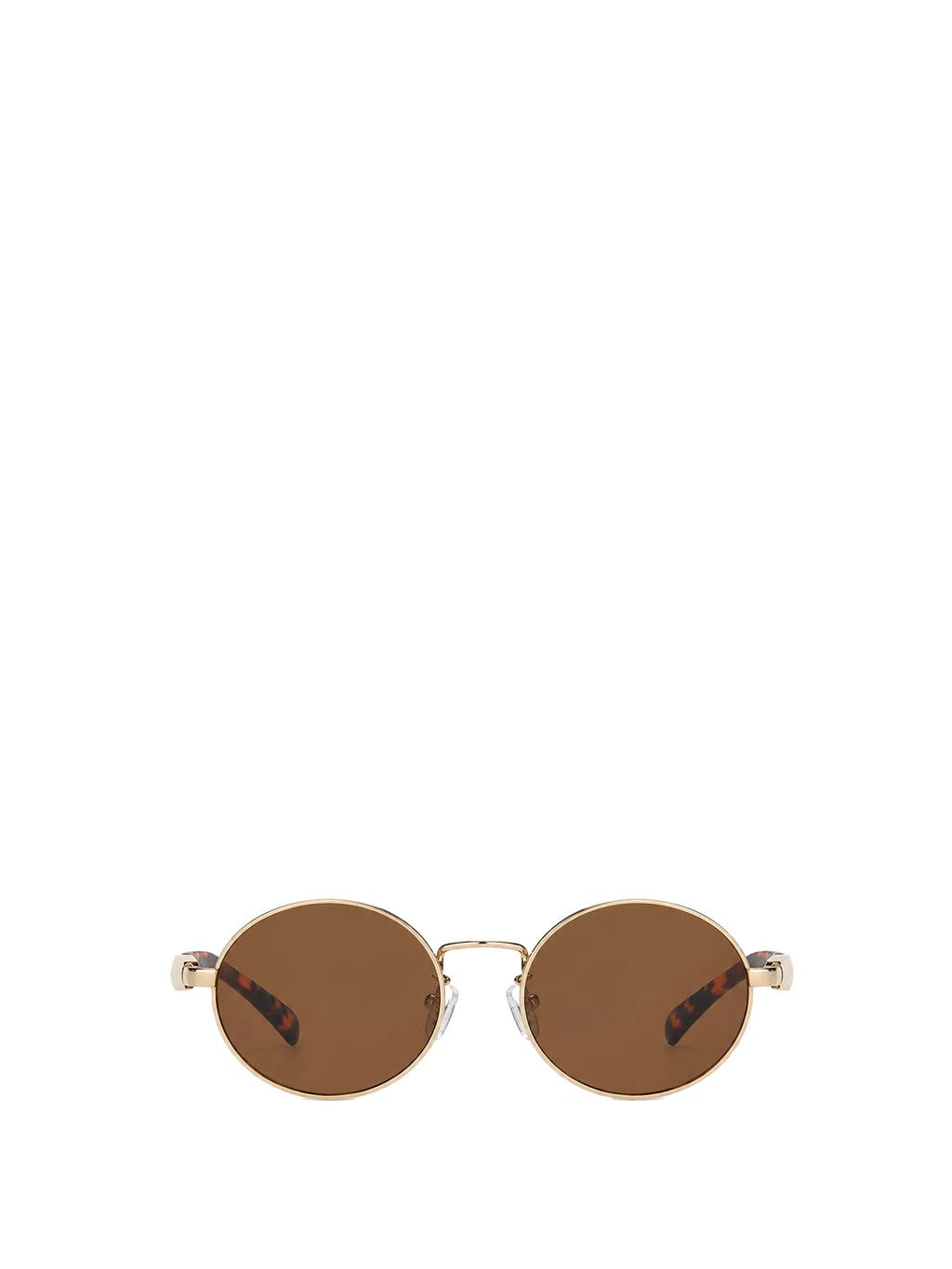 QF New Oval Retro Fashion Sunglasses for Street Style