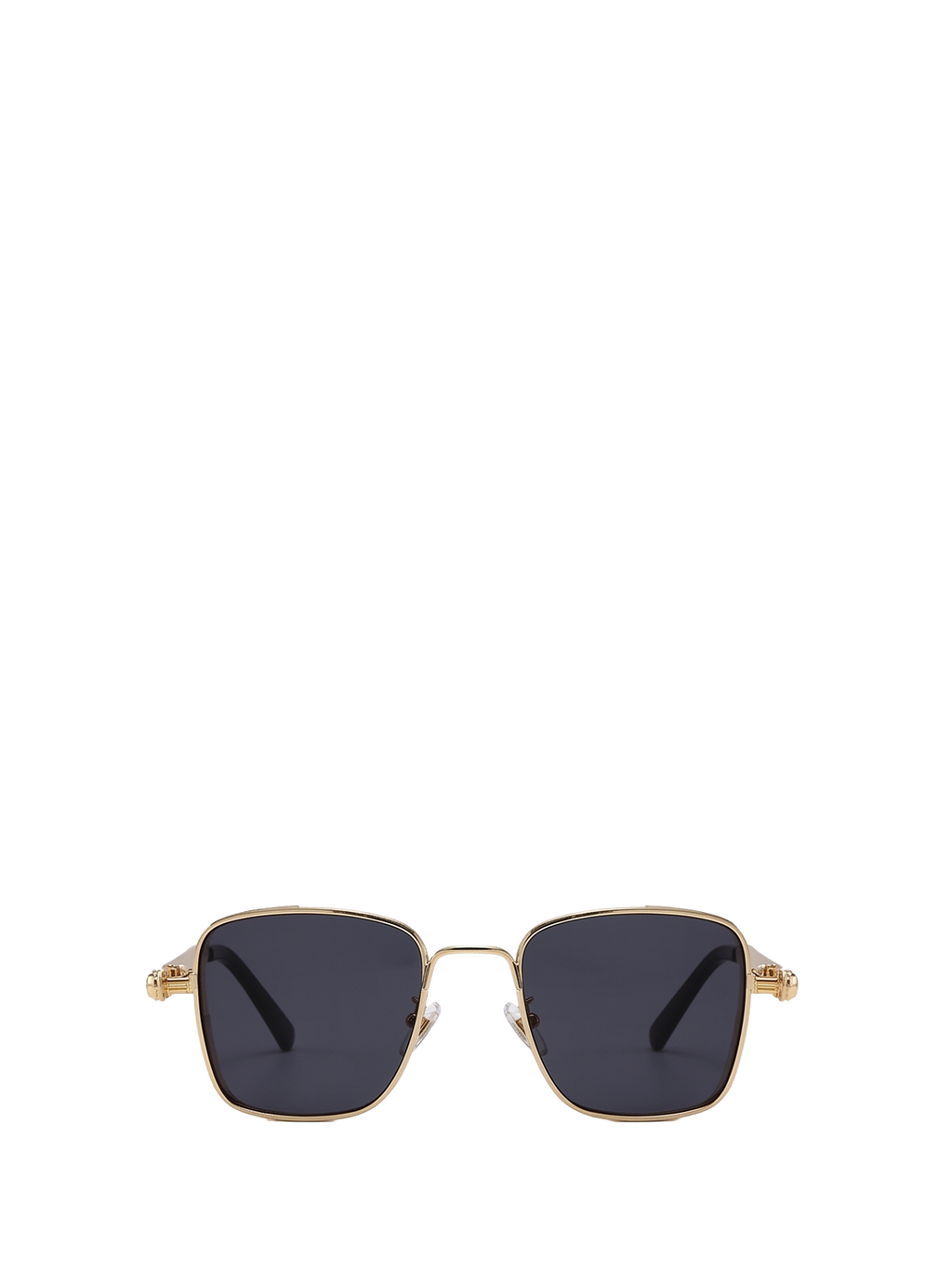 QF Retro Square Steampunk Metal Sunglasses – Unisex