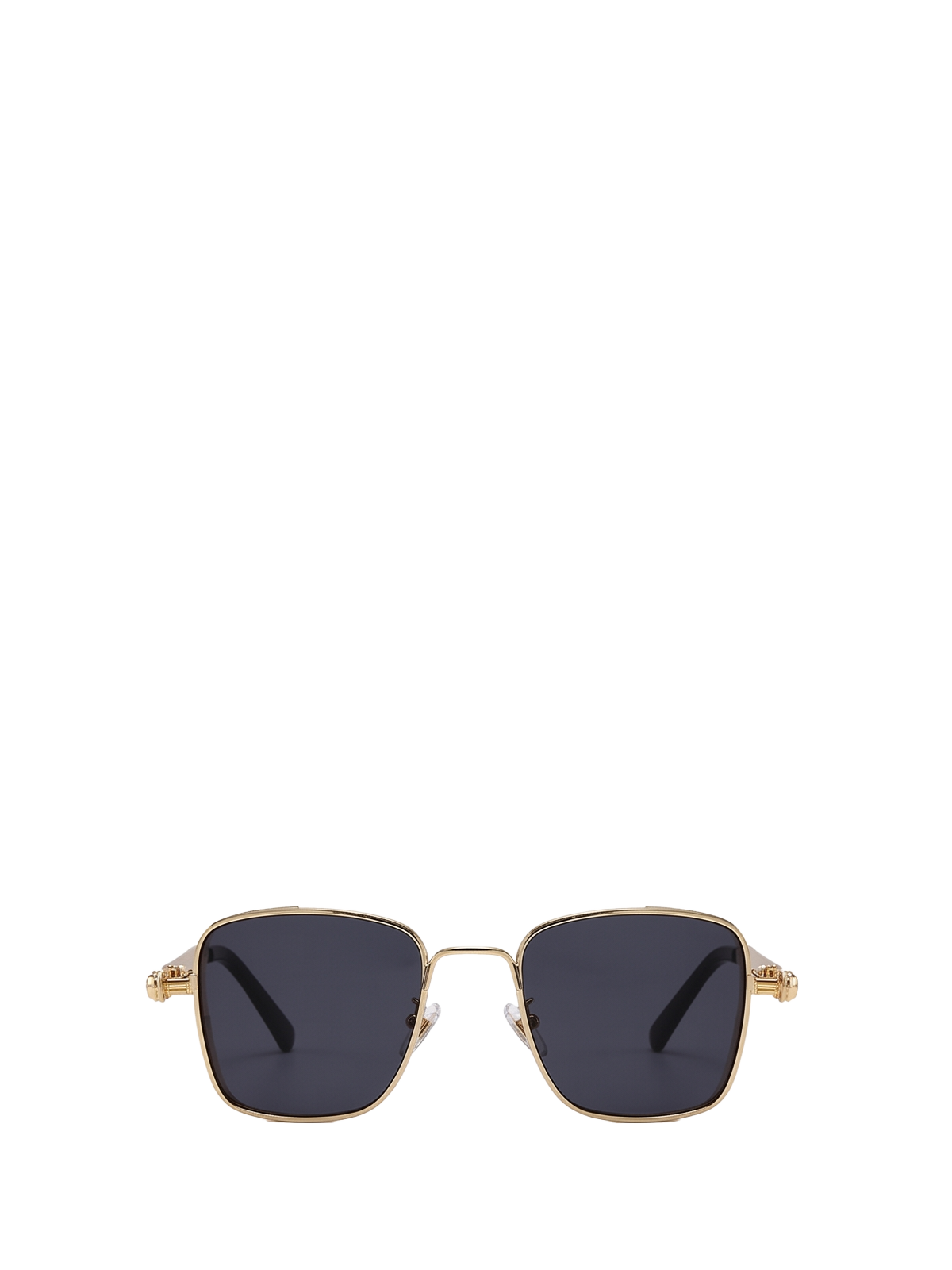 QF Retro Square Steampunk Metal Sunglasses – Unisex